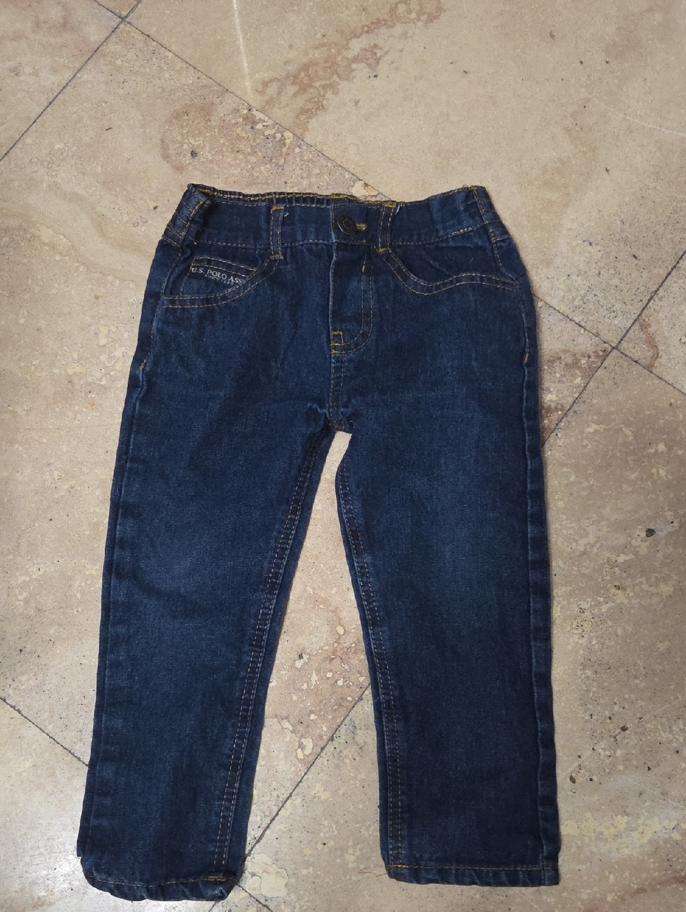 U.S. Polo Assn. Dark Blue Kids Denim Jeans